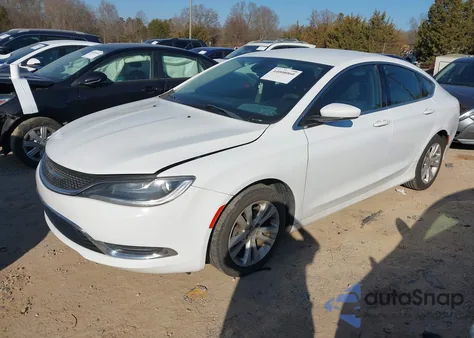 2016 Chrysler 200 Limited z USA, uszkodzony, nr VIN 1C3CCCAB7GN175143